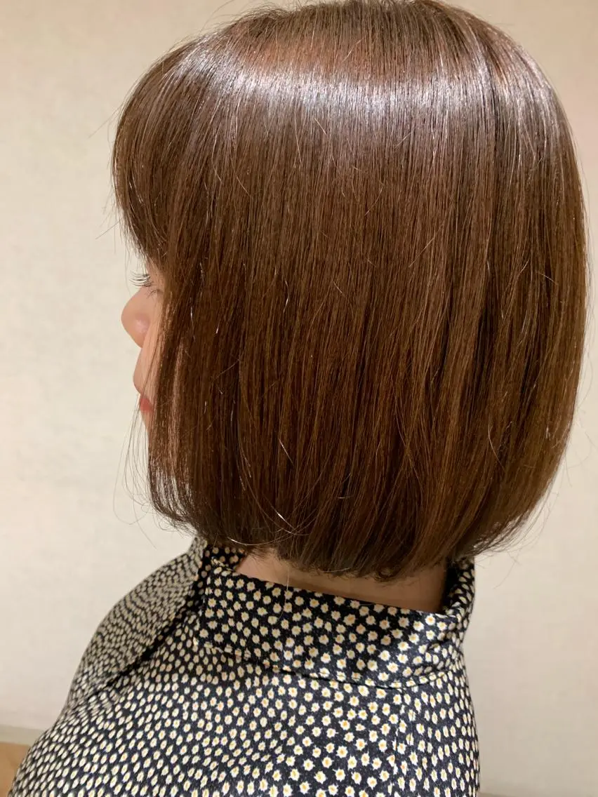 ショート カラー ヘアカラー トリートメント yamauchi mikuのヘアスタイル