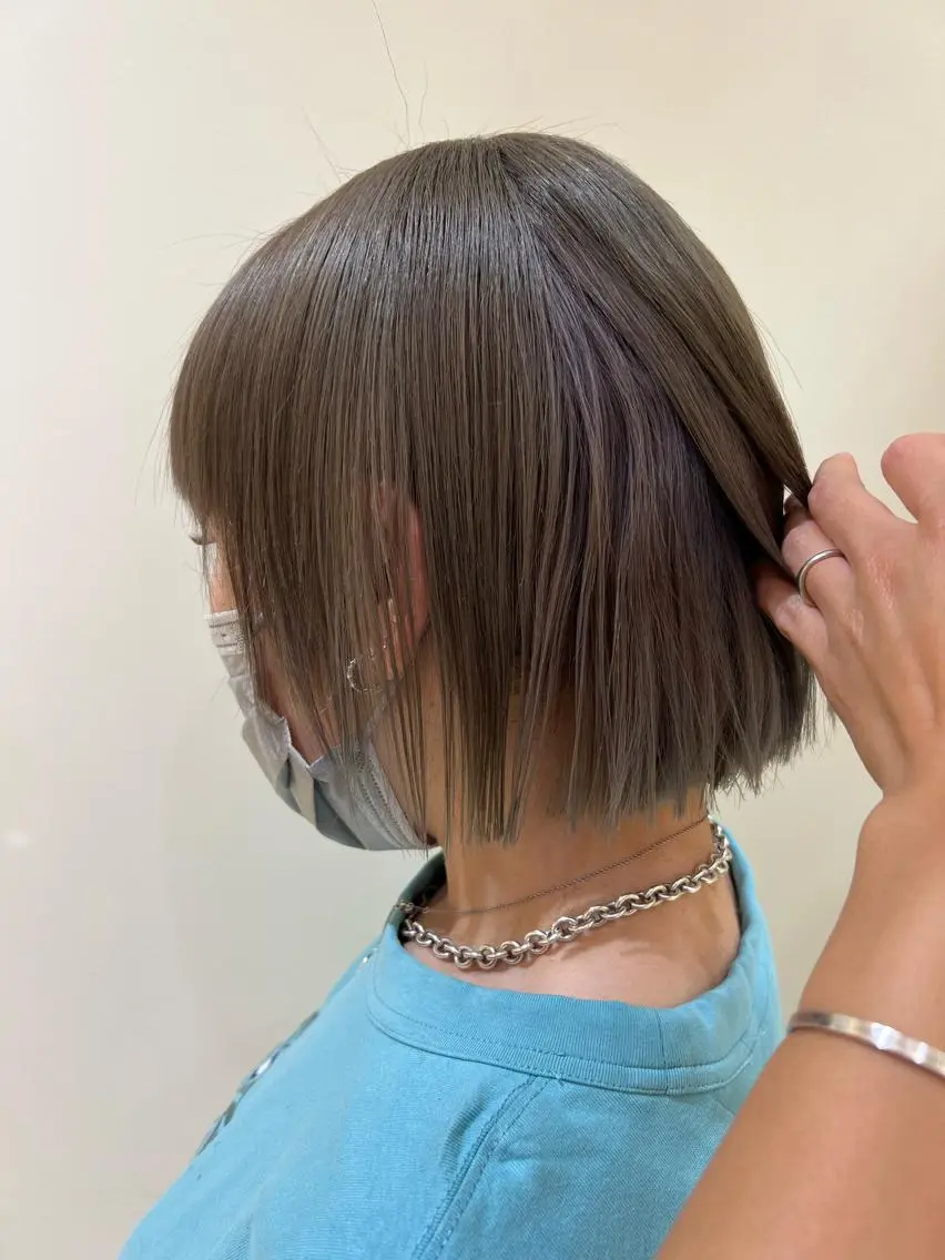 ミディアム カラー ルジャルダン葛西 NAOのヘアスタイル