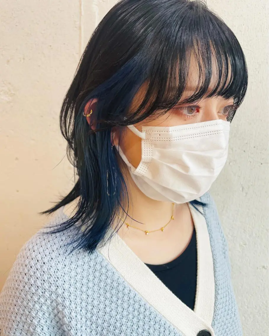 ミディアム カラー カット ヘアカラー トリートメント hisano / ハイトーン・透明感のヘアスタイル