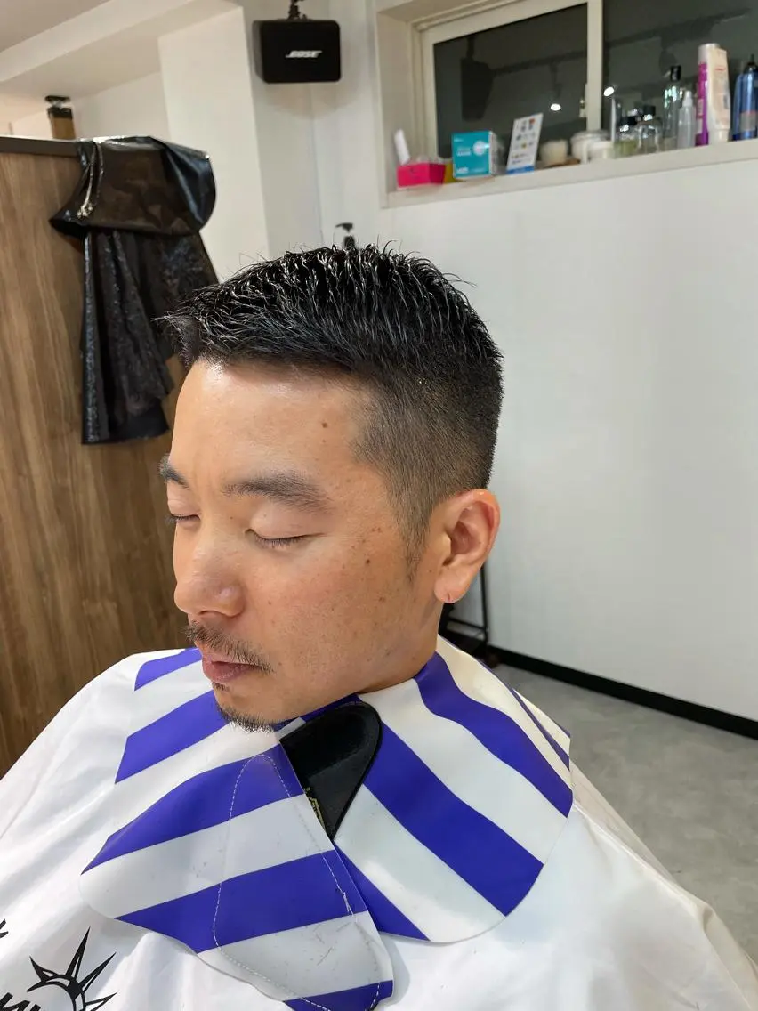 ショート ヘアアレンジ メンズ メンズベリーショート ベリーショート ショートヘア Kamiya's TOKYO 安孫子のヘアスタイル