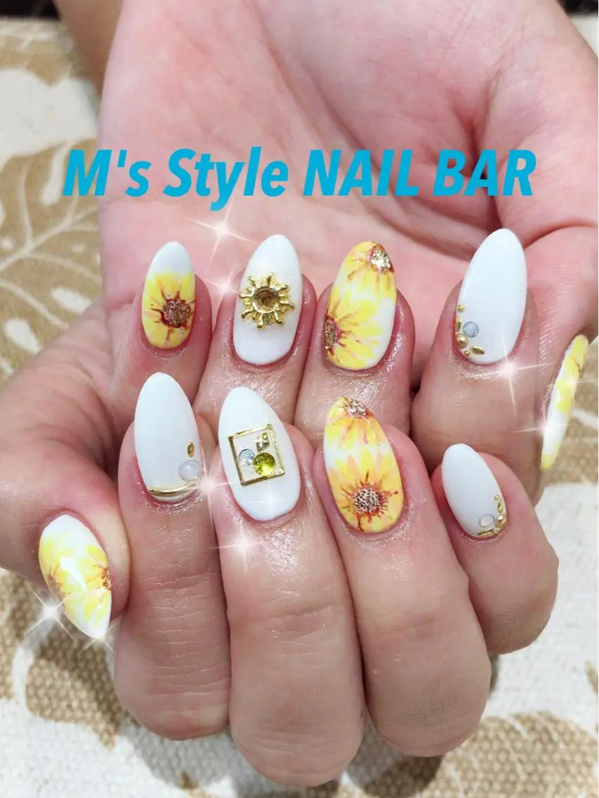 ネイル アートネイル 持ち込み ハンドネイル M's Style NAIL BARのネイルデザイン