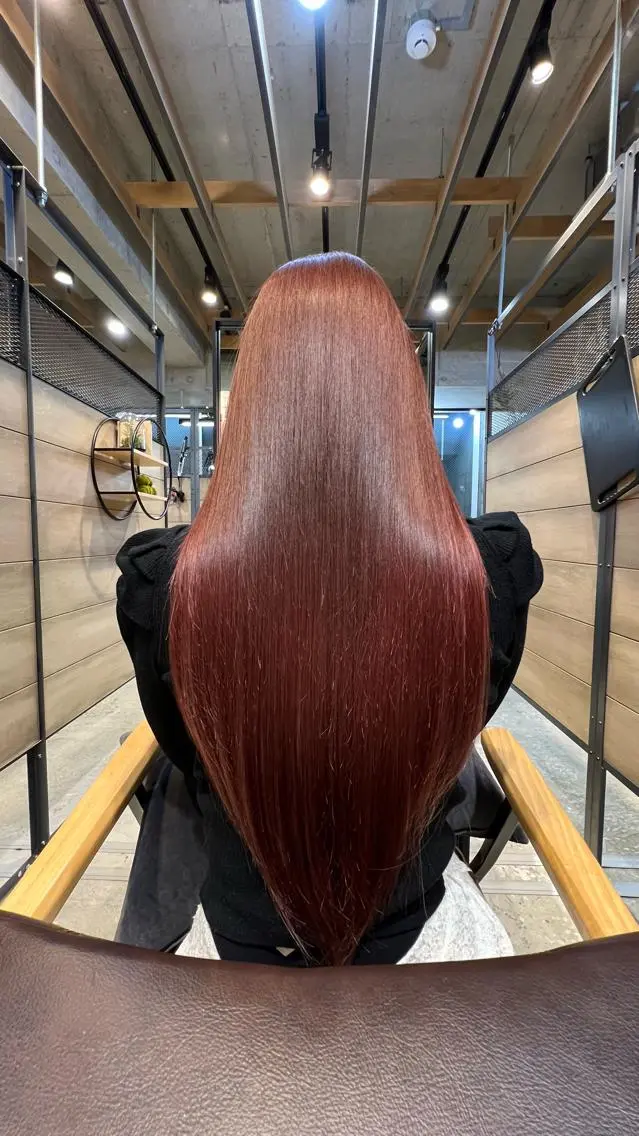 ロング カラー 当日予約OK⭕️ 佐藤太一のヘアスタイル