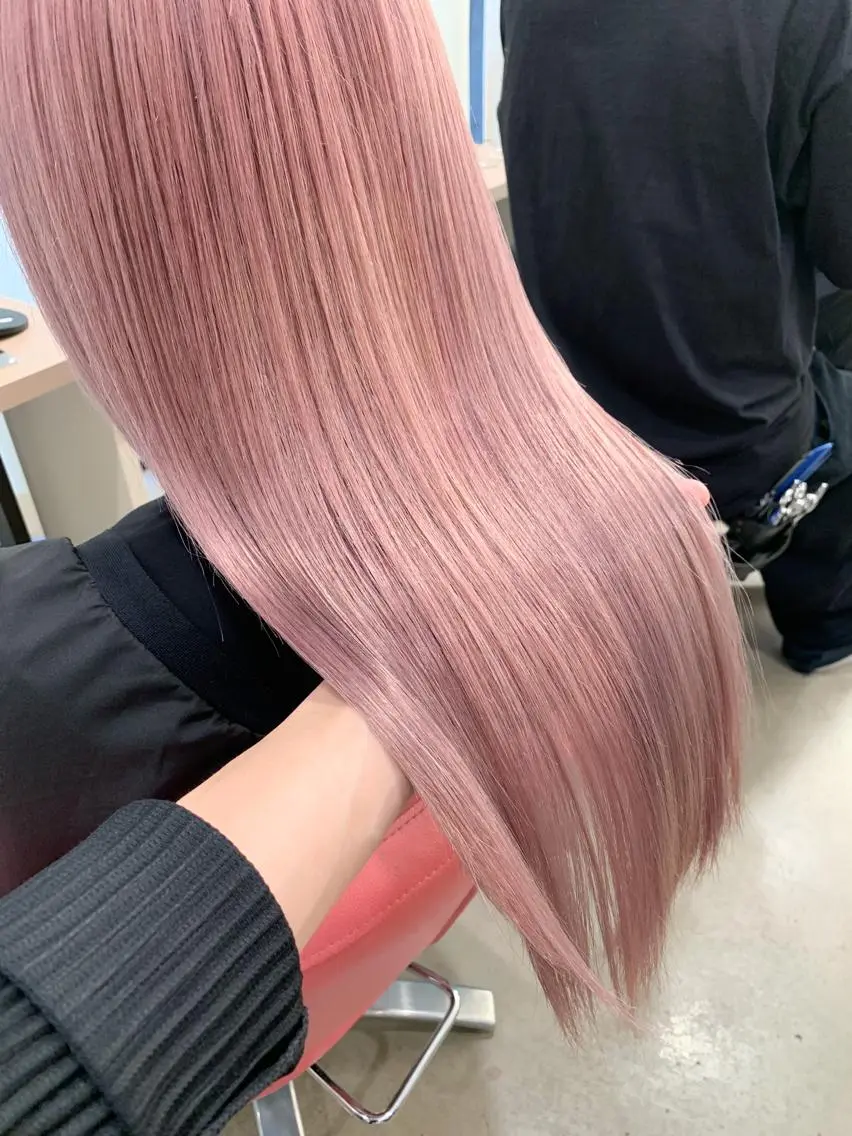 ロング ロング カット ヘアカラー トリートメント 🍀ケアブリーチ カラー🍀坂井のヘアスタイル