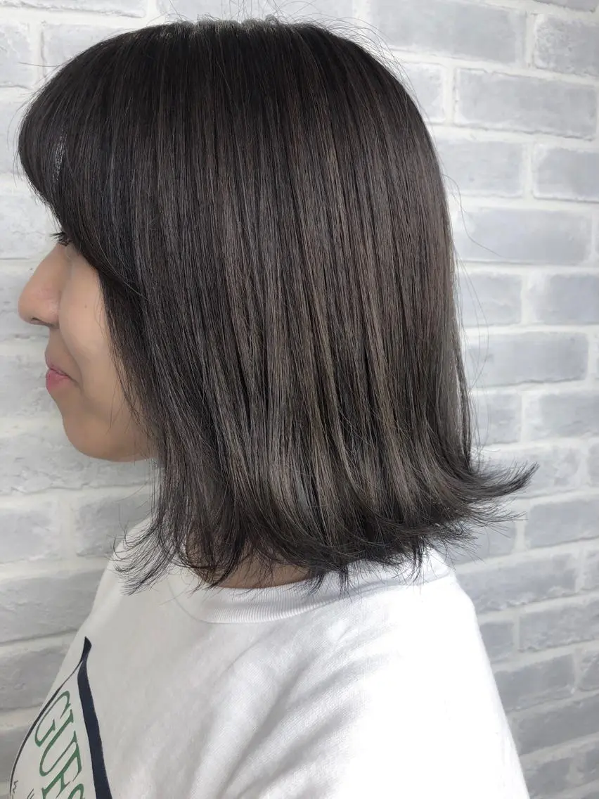 ショート カラー ブルーカラー ブルーラベンダー ラベンダーカラー 【透明感、艶髪】西村 有司のヘアスタイル
