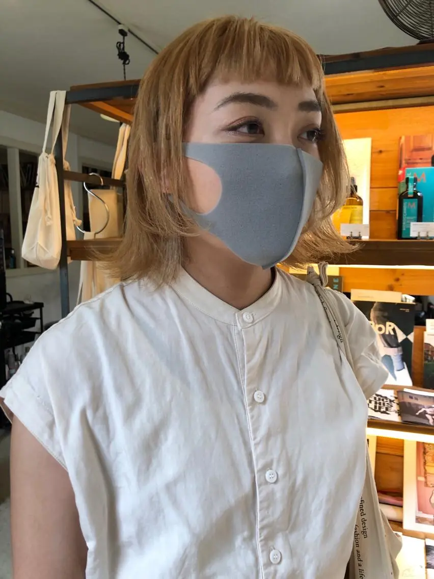 ショート カラー eri kinjoのヘアスタイル