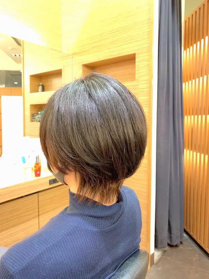 ショート 遠藤 優介のヘアスタイル