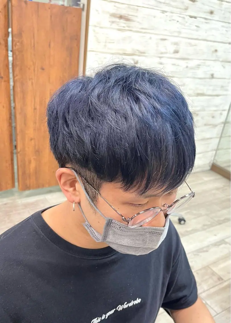 ショート カラー メンズ 村田梨乃/ minim hairのヘアスタイル