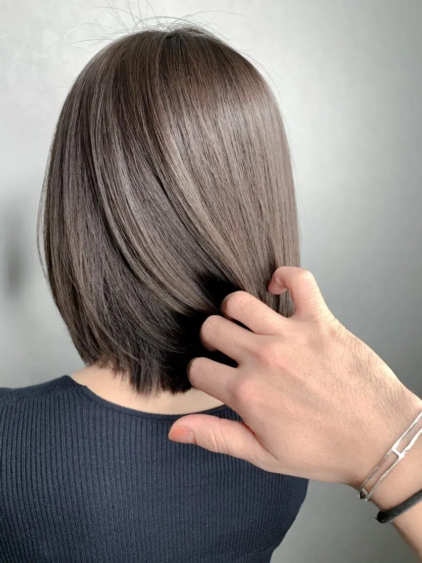 ミディアム カラー グレージュ ヘアカラー 🌈 DAIKI 🌈のヘアスタイル