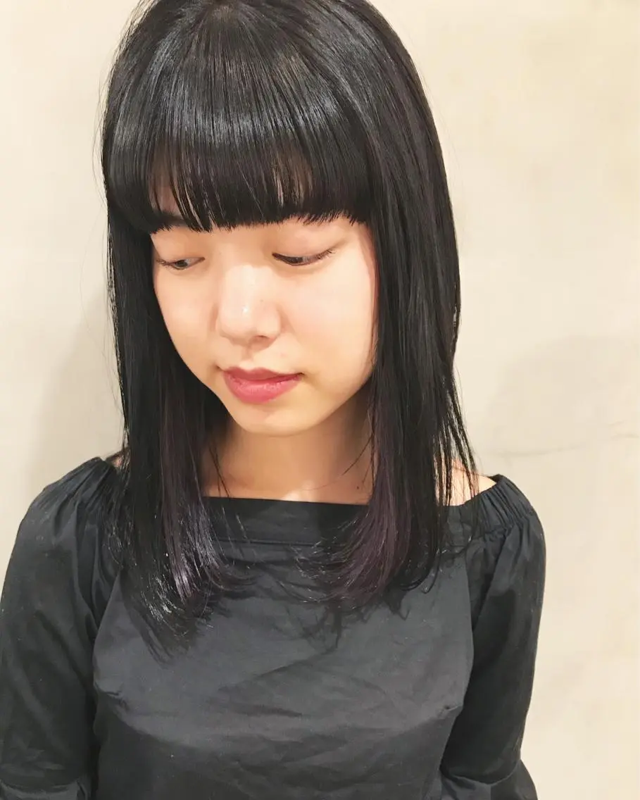 ミディアム カラー カット ヘアカラー トリートメント 優作 〜圧倒的信頼〜のヘアスタイル