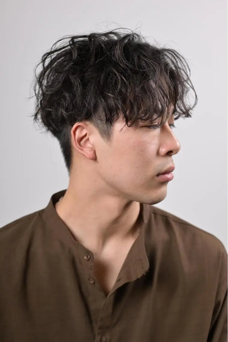 ミディアム パーマ ミディアムパーマ カット パーマ kaming✂️ なべのヘアスタイル