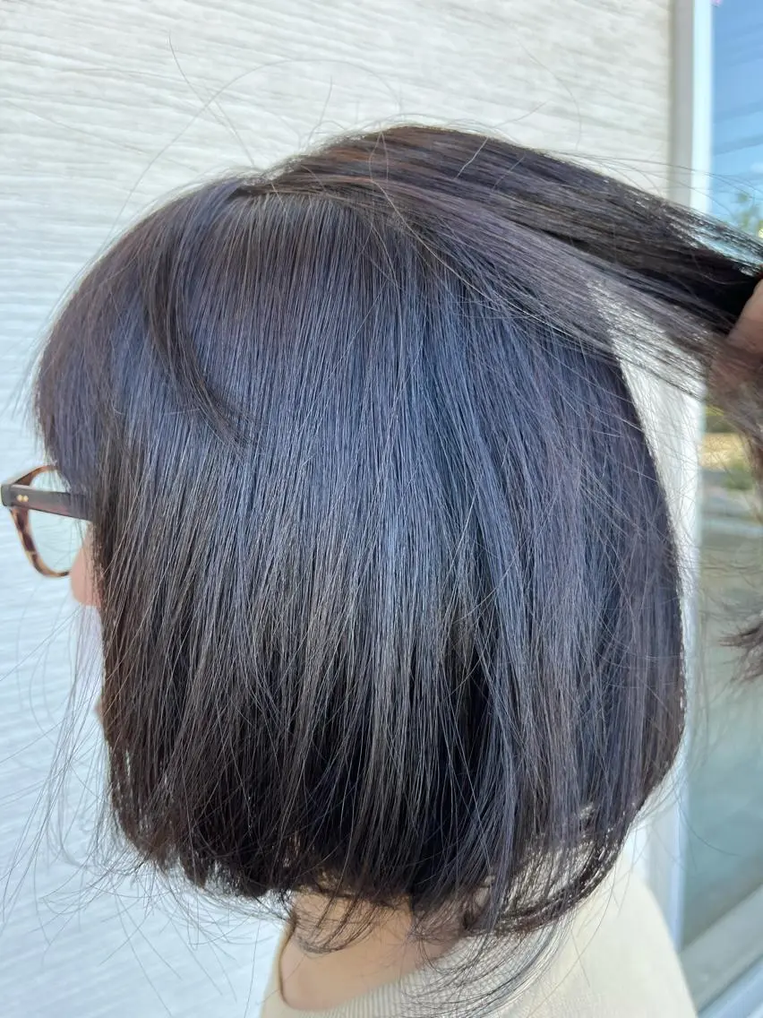カラー 永瀬 恵のヘアスタイル