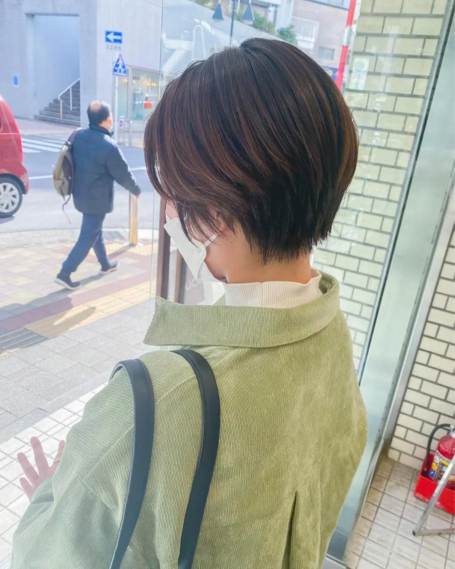 ショート カラー marble by KENJEのヘアスタイル