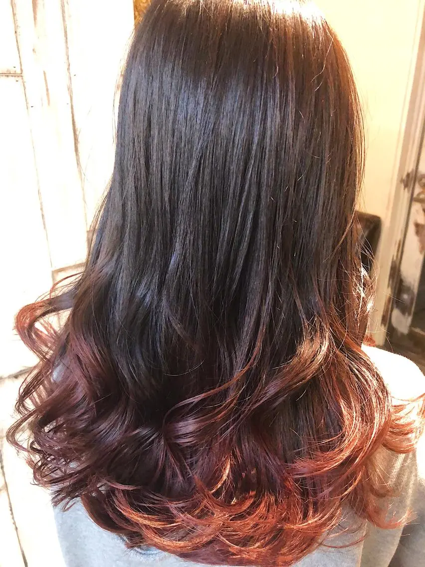 セミロング 田中 健太郎のヘアスタイル