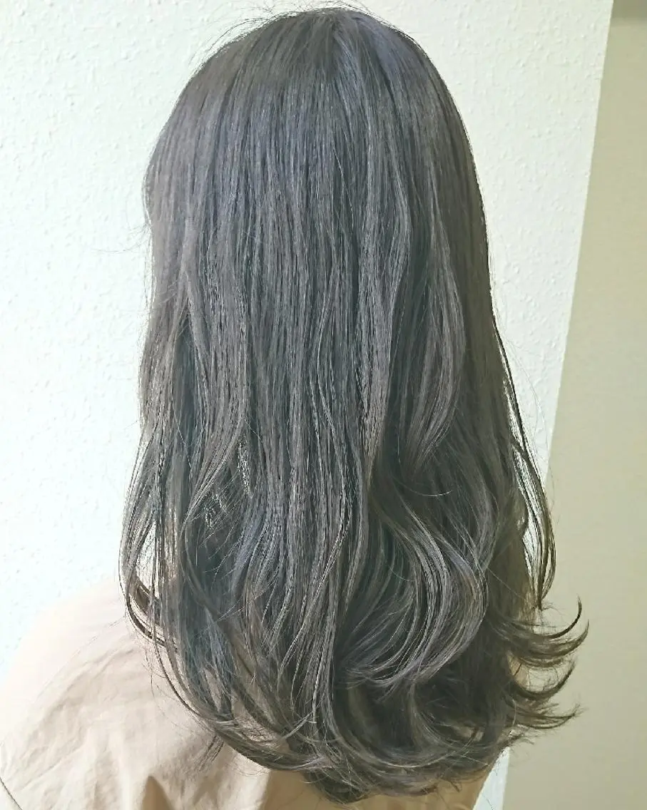 ロング カラー グレージュ イルミナカラー カット ヘアカラー ＊Cielo＊ 佐藤 幸世のヘアスタイル