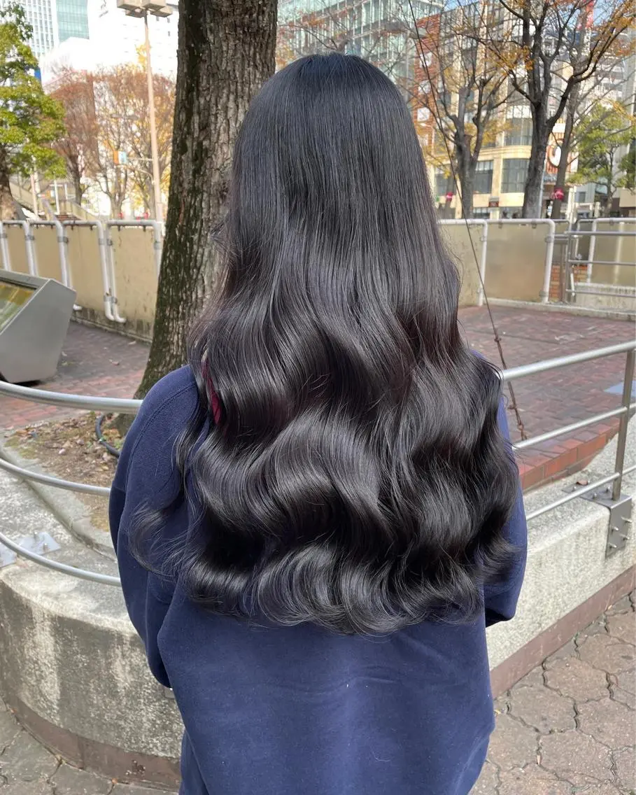 ロング 透明感カラー🇰🇷 レイヤー✨桑原　研太のヘアスタイル