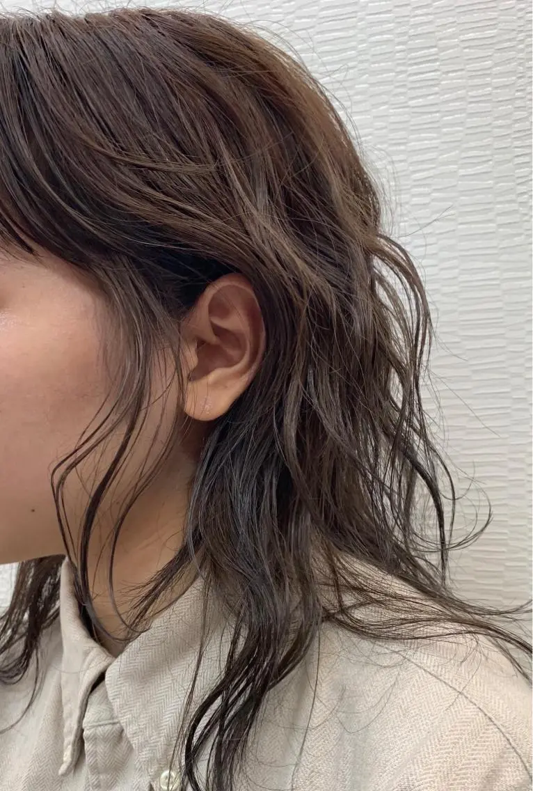 カラー 透明感カラー グレージュ 増子 祐太朗のヘアスタイル
