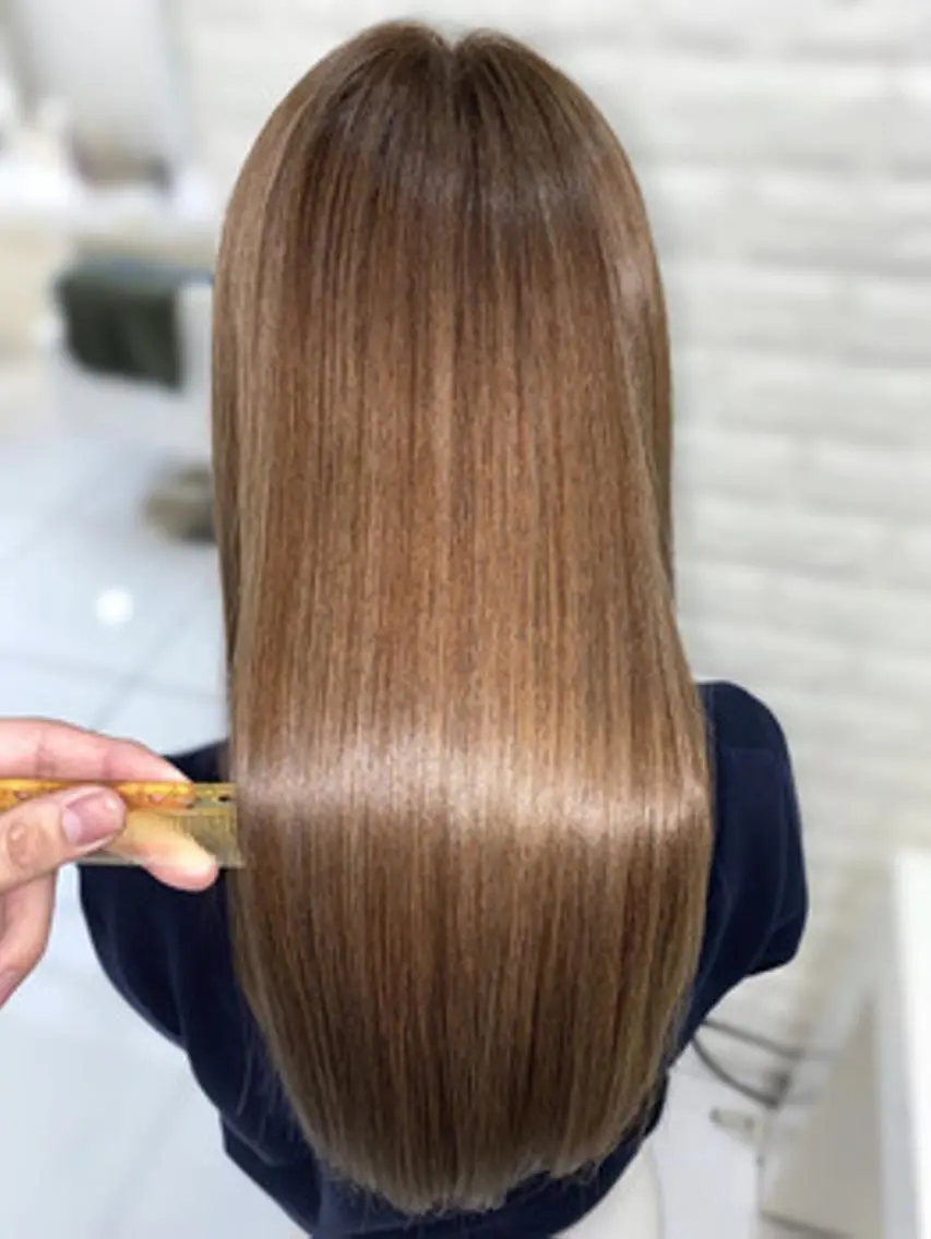 ロング カラー パーマ ヘアアレンジ メンズ キッズ マツエク・マツパ ネイル 30代からの上質な ヘアケア  大西のヘアスタイル
