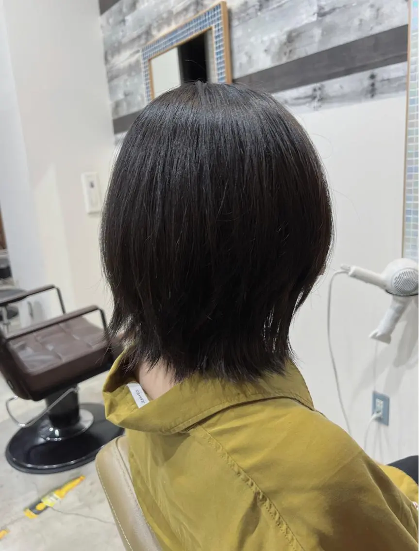 ミディアム ヘアアレンジ キッズ ボブ ハイライト 髪質改善 韓国風ヘア レイヤーカット カット ヘアカラー トリートメント 五反田 美容院☆張 明星☆韓国ヘアのヘアスタイル