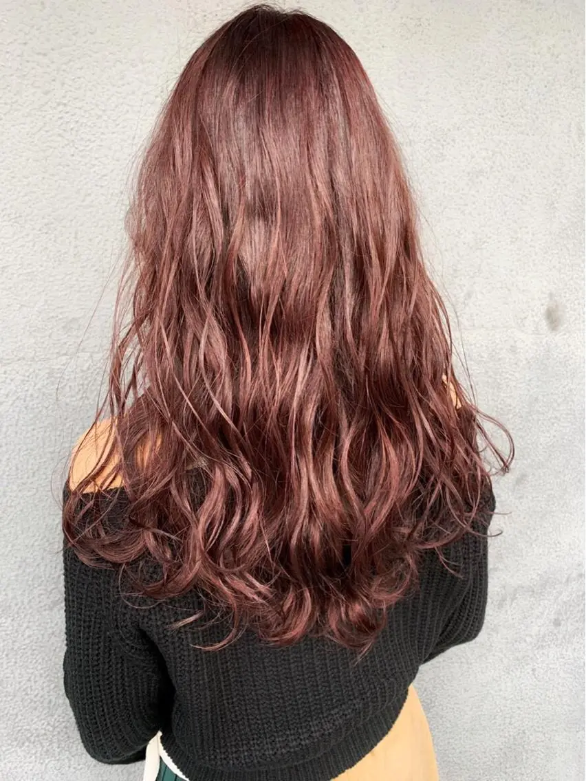 セミロング アッシュ 外国人風カラー ハイライト カット ヘアカラー パーマ トリートメント Toiro 中目黒のヘアスタイル
