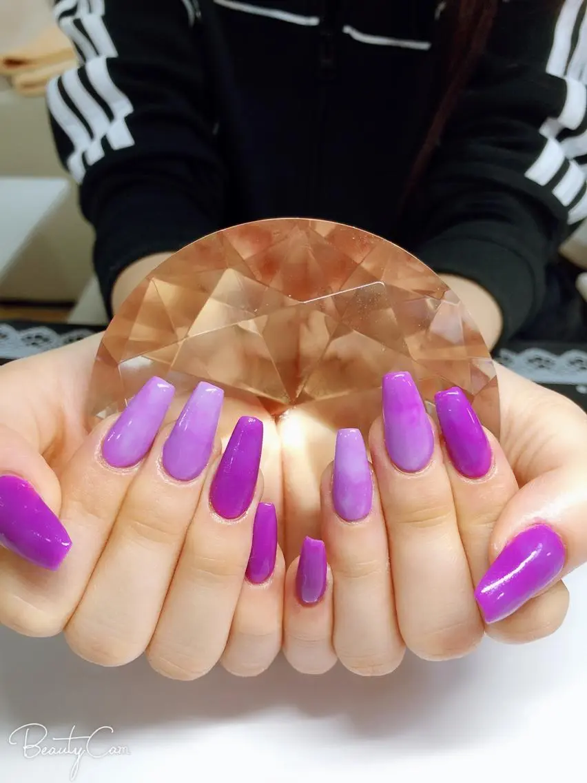 ネイル ワンカラーネイル スカルプネイル fleur nailのネイルデザイン
