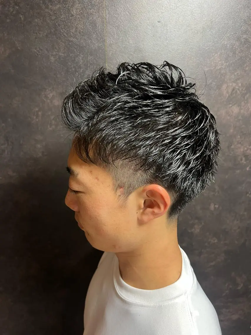 ショート メンズ 圓子 快のヘアスタイル
