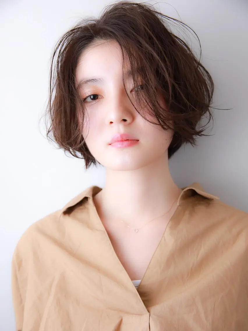 ミディアム カラー レイヤーカット✂️ 横浜No1♡下鳥翔子のヘアスタイル