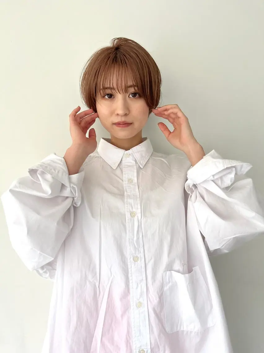 ショート 加藤 悠真のヘアスタイル