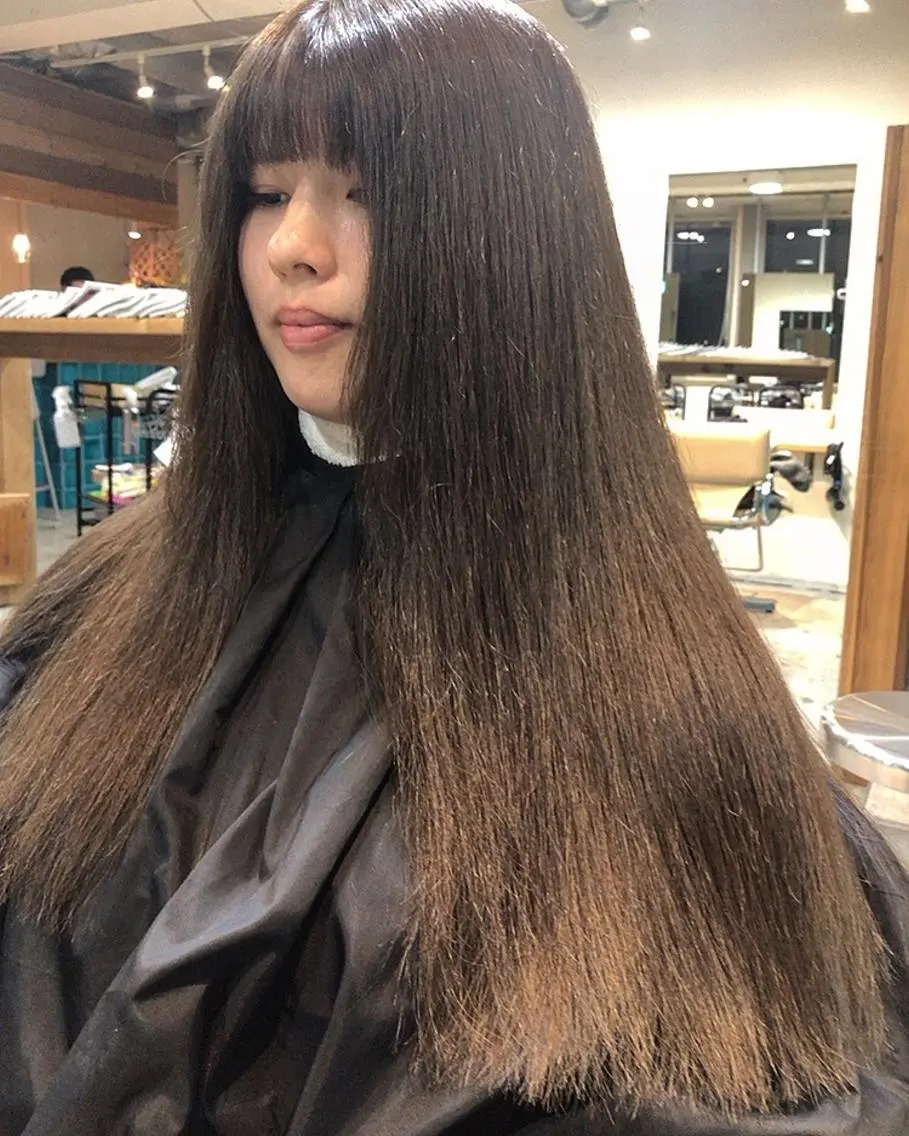 ロング カラー ロング パーマ美容師 hanaのヘアスタイル