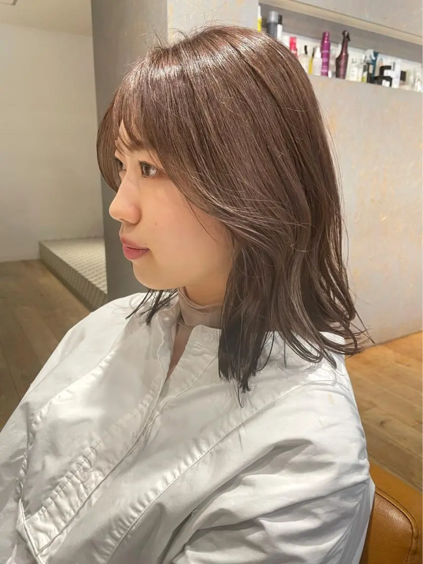 ミディアム 村澤 拓弥のヘアスタイル