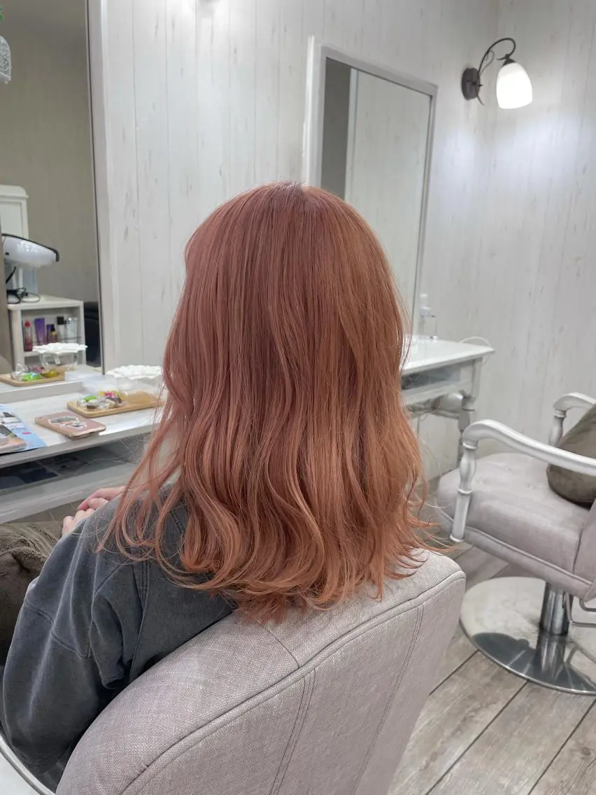 ミディアム ネモトメイナ🌿 今月末で退職しますのヘアスタイル