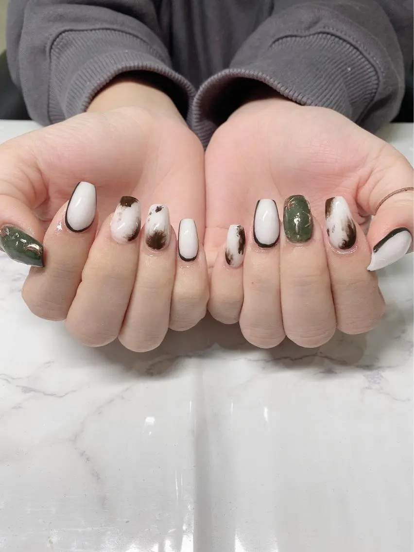 ショート ネイル ハンドネイル 《LB》ラブリエ Nail&eyeのマツエク・マツパデザイン