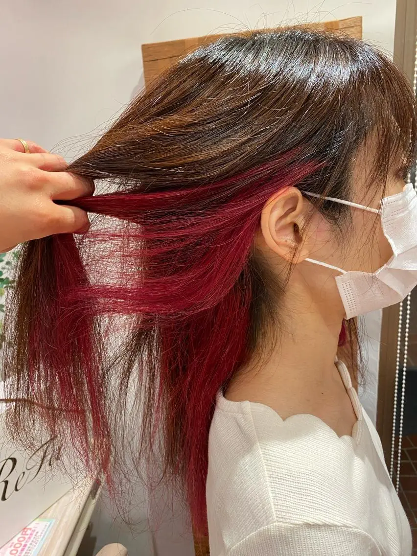 ロング カラー ☘️お悩み解決☘️ 岡部恒輝のヘアスタイル