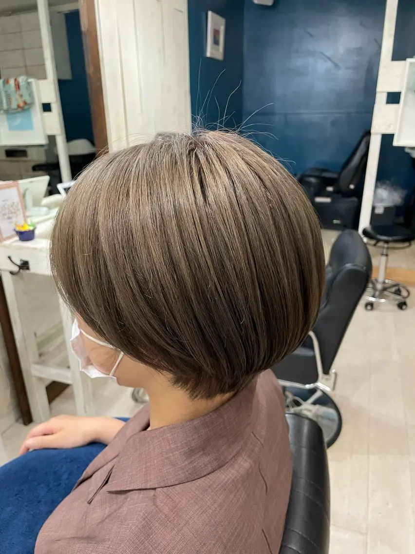 ショート Mens cut Hannaのヘアスタイル
