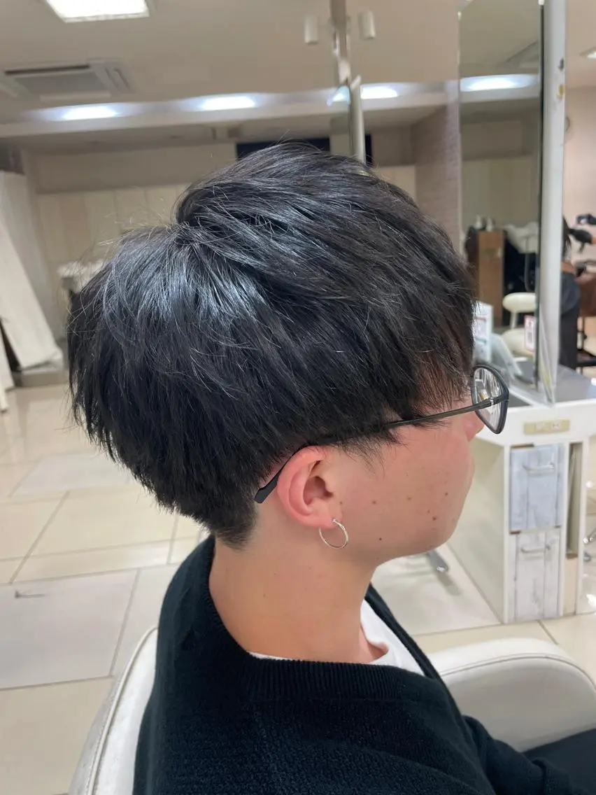 メンズ メンズ韓国風 マッシュ 刈り上げ 齋藤 尋真のヘアスタイル