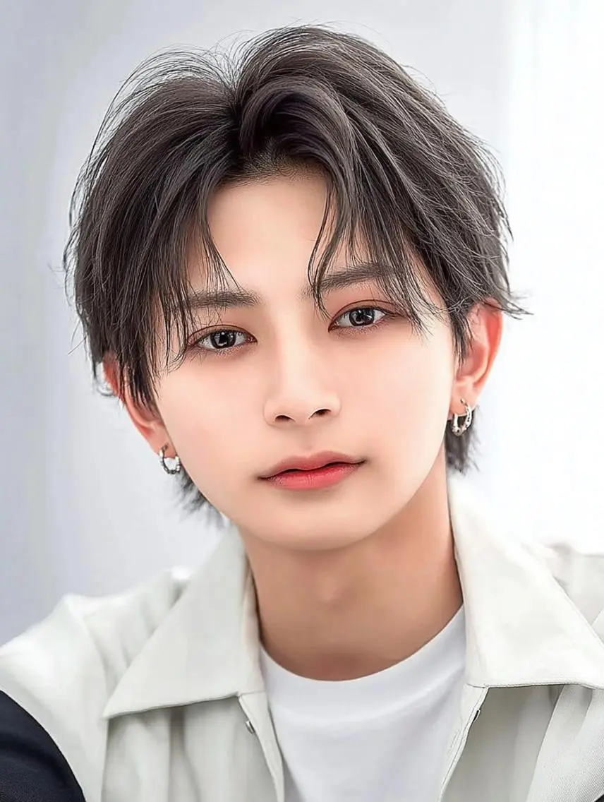メンズ カット パーマ 祖慶 歩のヘアスタイル
