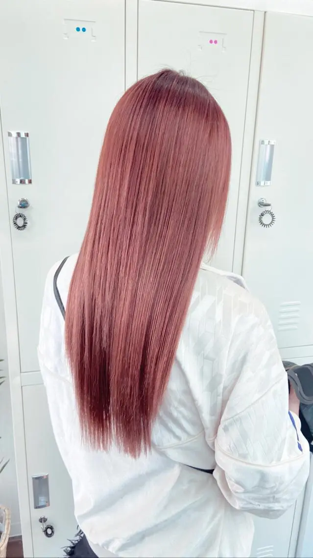 ロング カラー カット ヘアカラー 韓国レイヤー/艶髪 WATSUKIのヘアスタイル
