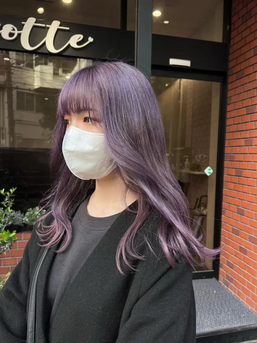セミロング ヘアカラー トリートメント トップスタイリスト/ アユミのヘアスタイル