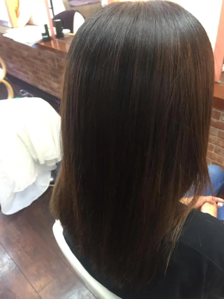 ロング パーマ 桧山 真のヘアスタイル