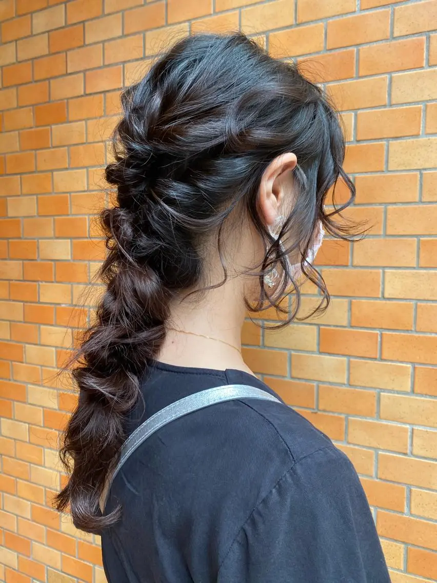 ロング non .のヘアスタイル