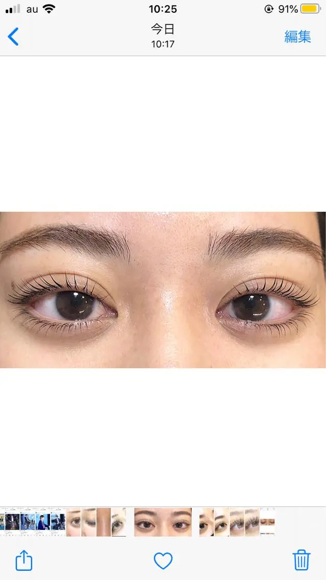 マツエク・マツパ パリジェンヌラッシュリフト まつげパーマ マツパ Emil eye roomのマツエク・マツパデザイン