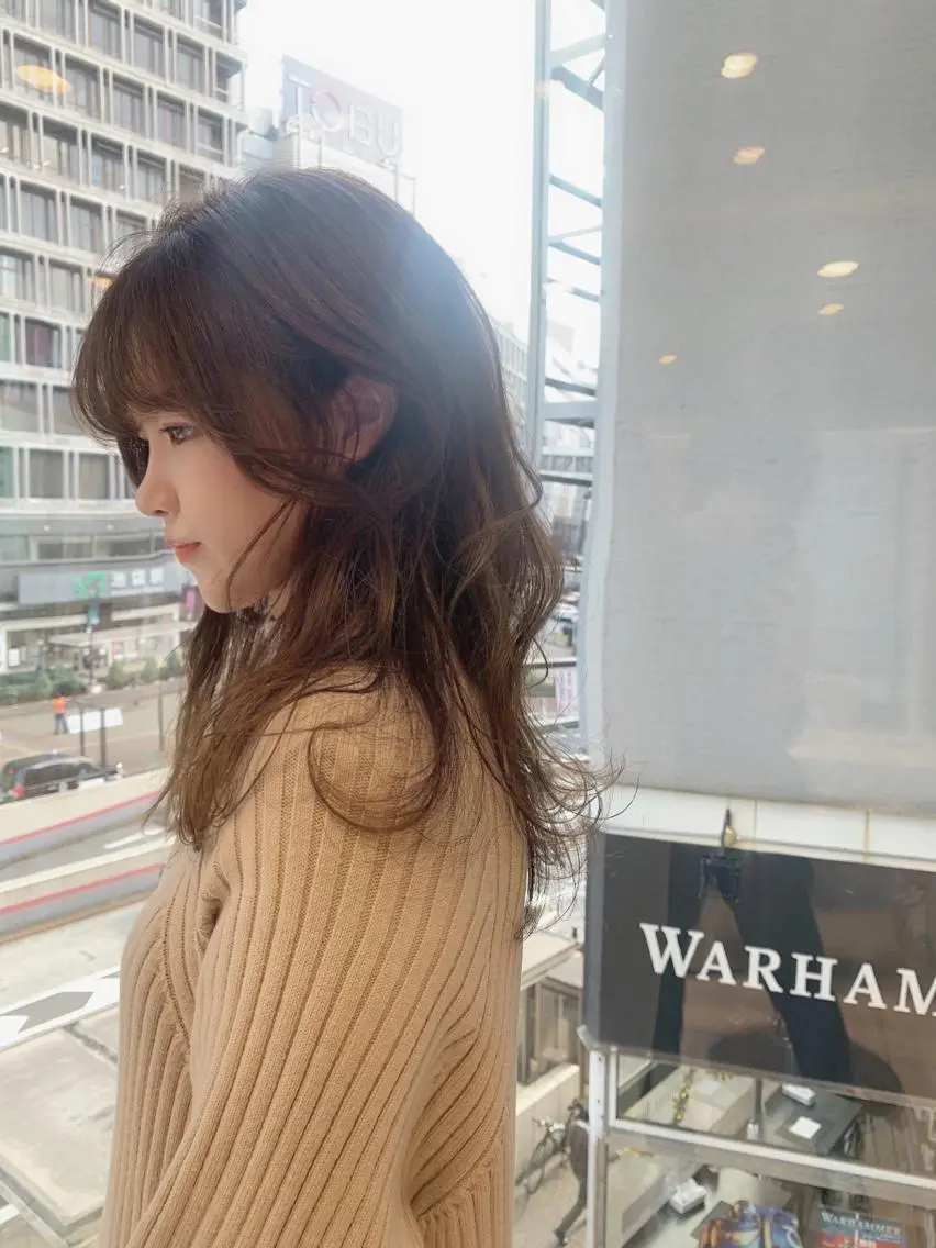 セミロング ♡大人カワイイ hair♡徳井はやとのヘアスタイル