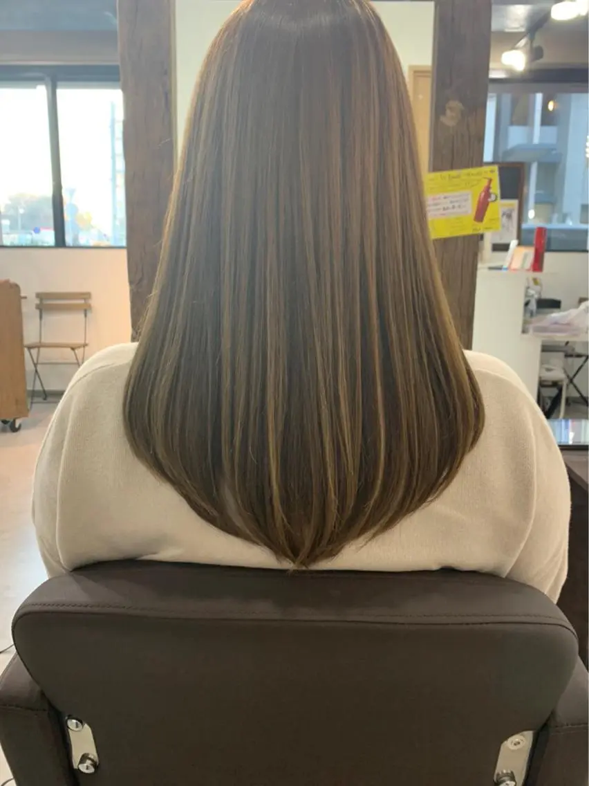 セミロング トリートメント hair salon Mareのヘアスタイル