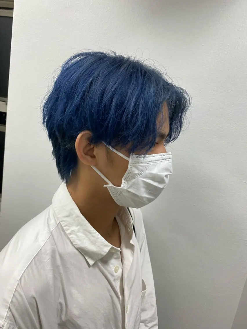 ミディアム メンズ 横浜駅メンズパーマ師 🌀岩﨑弘成🌀のヘアスタイル