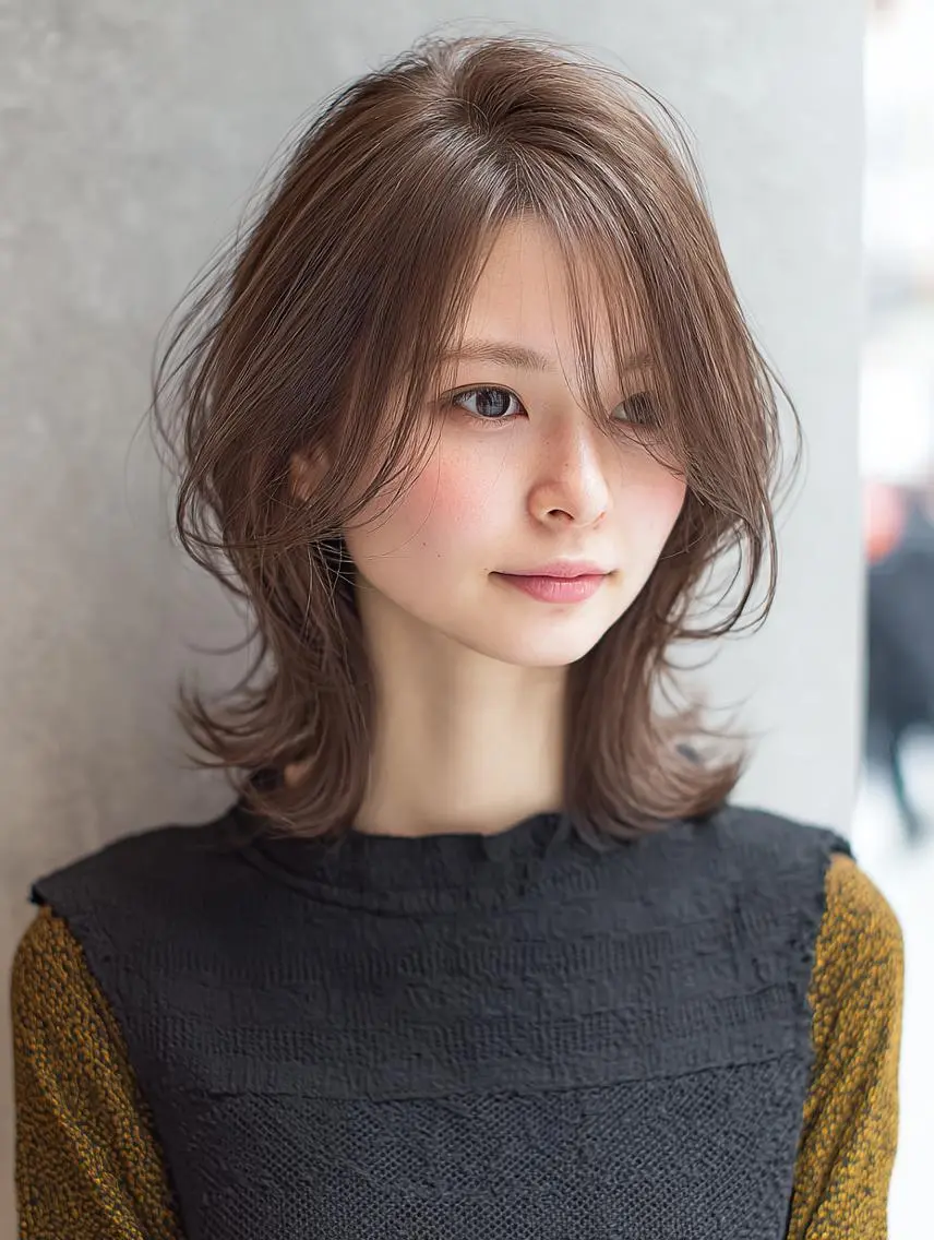 ミディアム 艶髪診断で絶対綺麗✨ お悩み解決✨京谷宥✨のヘアスタイル