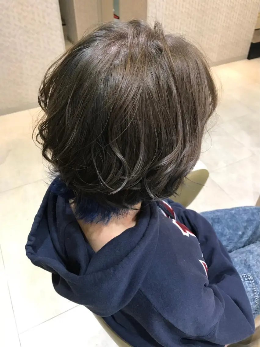 ショート ヤマシタ ミサキのヘアスタイル