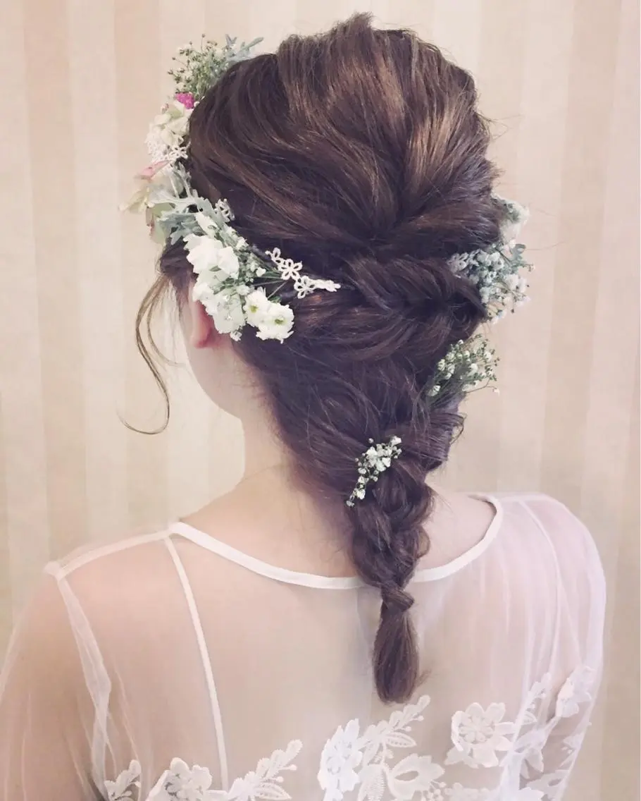 セミロング カラー ヘアアレンジ ✨ハイクオリティ✨ 山本香也のヘアスタイル