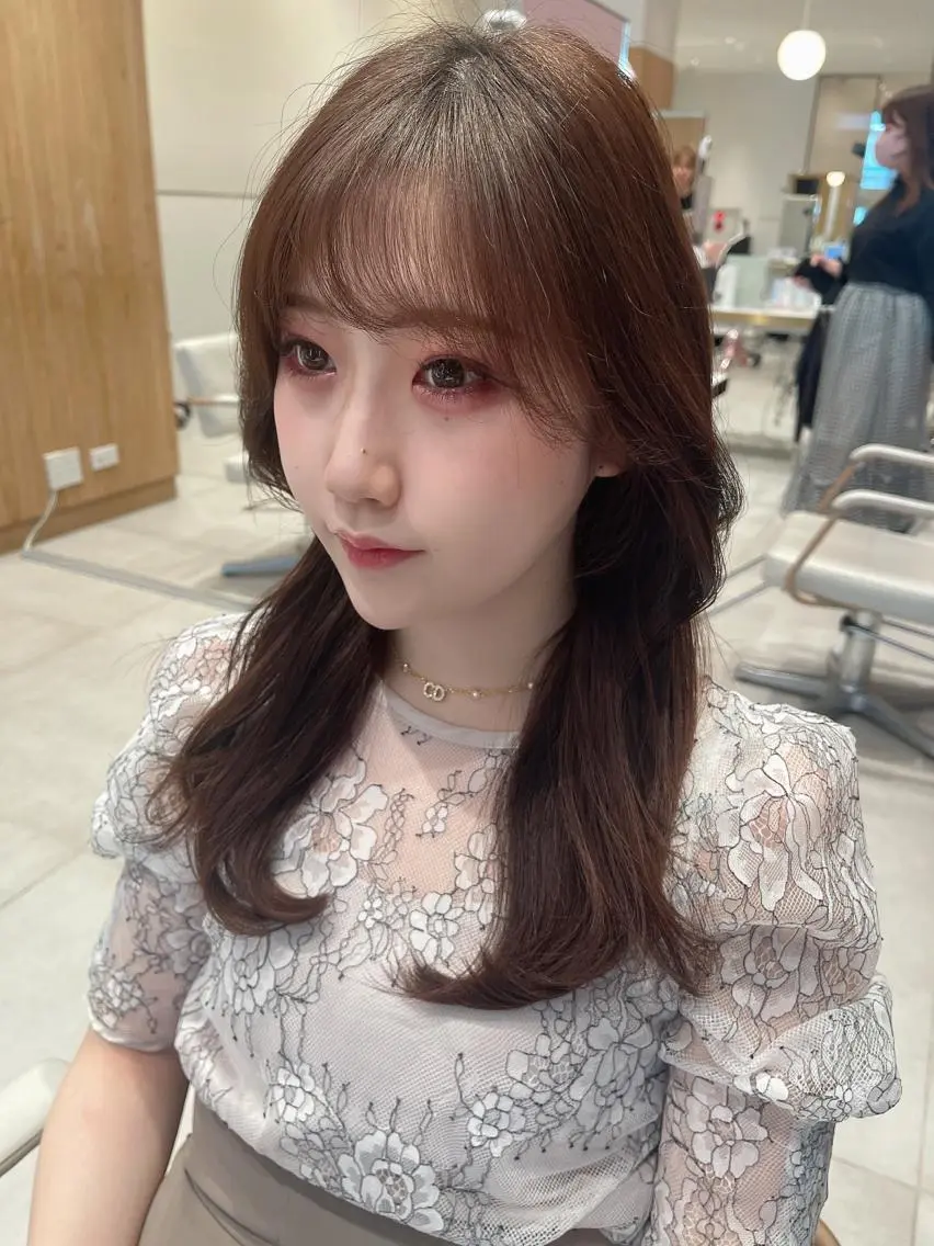 ロング くびれヘア 韓国風ヘア ⛄️艶カラー／ レイヤー⛄️和也のヘアスタイル