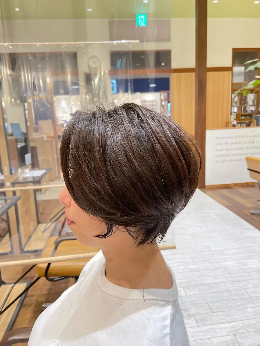 ショート 🍀小顔ショート🍀 有賀祐貴のヘアスタイル