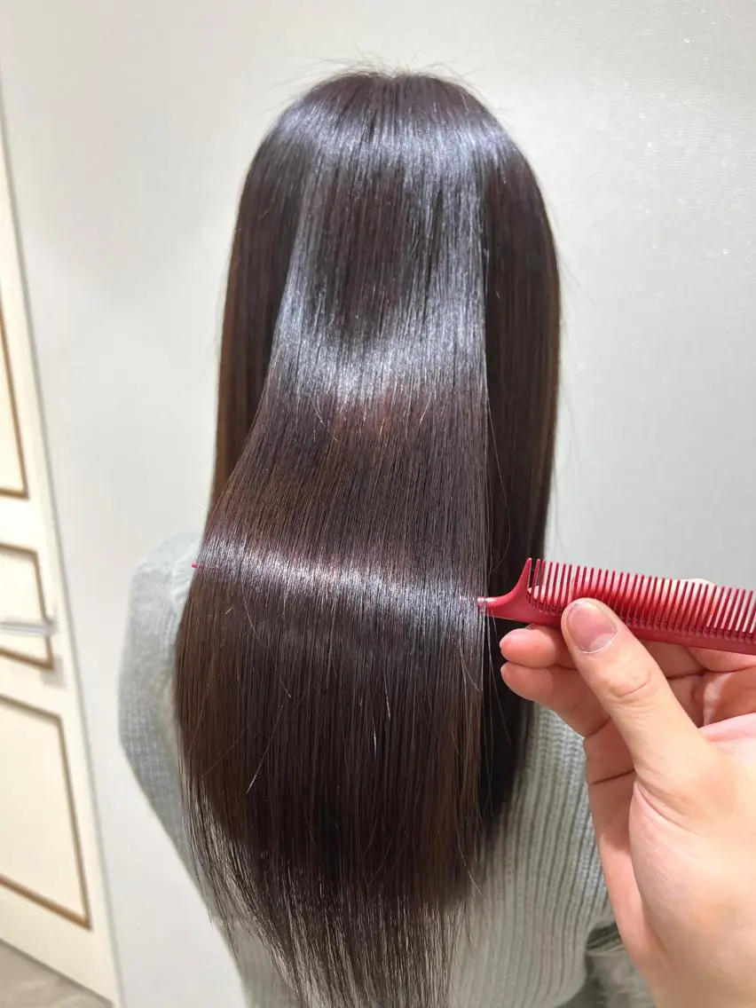 ロング カラー カット 縮毛矯正 トリートメント 【悩み解決！美髪へ】 店長 平間 響のヘアスタイル