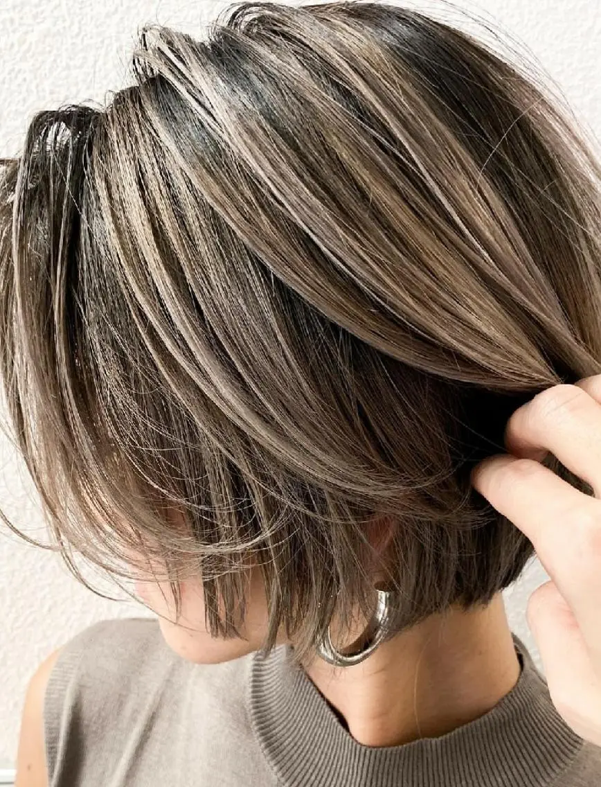ショート カラー 畑中秀平💛艶髪💜 Babylon 代表のヘアスタイル